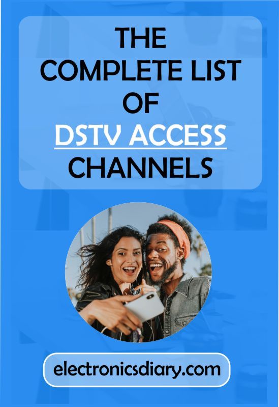 list of dstv access channels